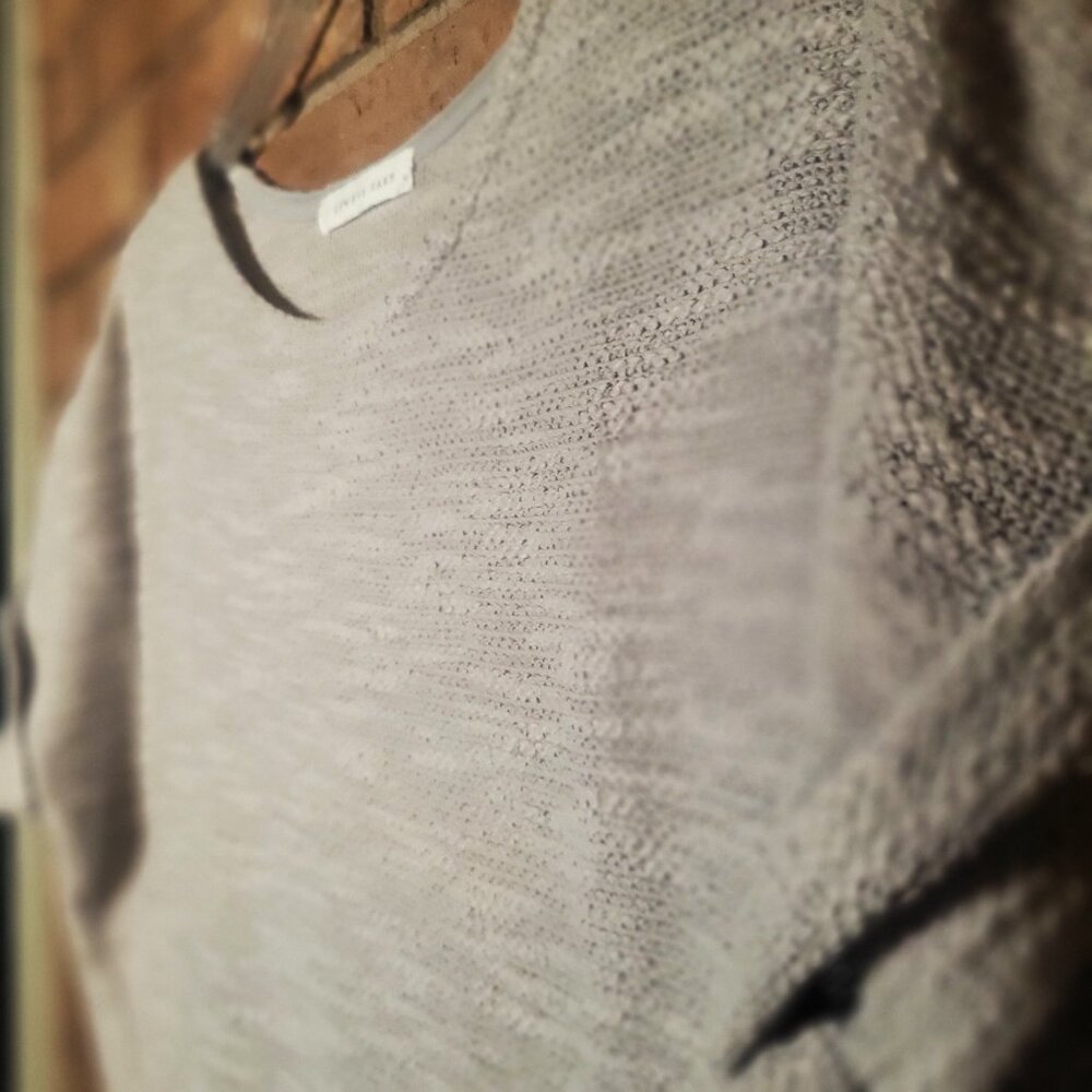 Lowrys Farm Women's Lightweight Short Sleeve Textured Sweater/Top - Size M - Picture 2 of 13